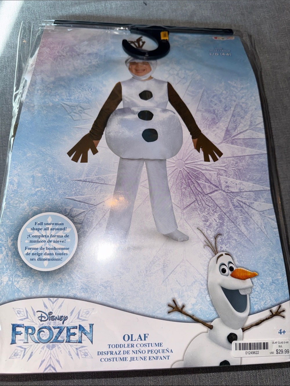 Disney Olaf Toddler Costume - Picture 2 of 5